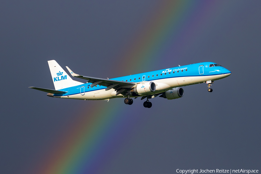KLM Cityhopper Embraer ERJ-190STD (ERJ-190-100STD) (PH-EXF) | Photo 317530