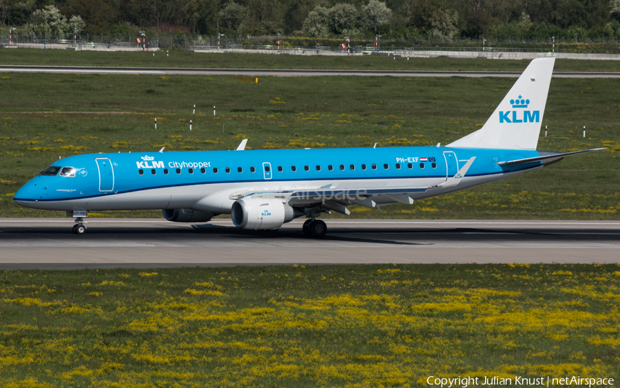 KLM Cityhopper Embraer ERJ-190STD (ERJ-190-100STD) (PH-EXF) | Photo 107455