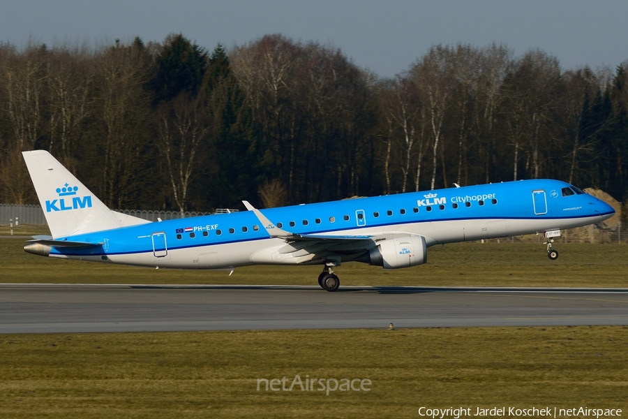 KLM Cityhopper Embraer ERJ-190STD (ERJ-190-100STD) (PH-EXF) | Photo 245447