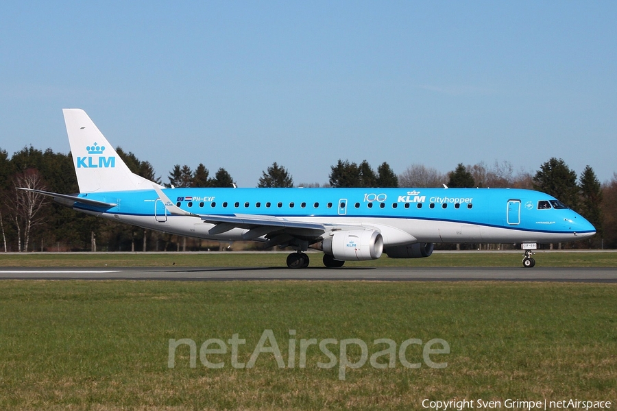 KLM Cityhopper Embraer ERJ-190STD (ERJ-190-100STD) (PH-EXF) | Photo 377334