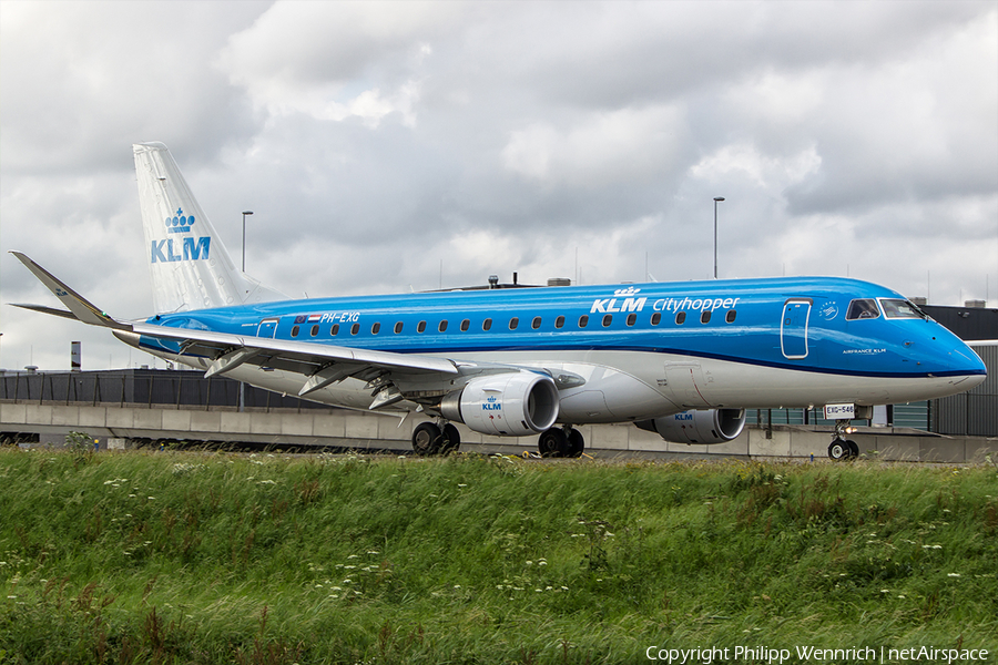 KLM Cityhopper Embraer ERJ-175STD (ERJ-170-200STD) (PH-EXG) | Photo 117685