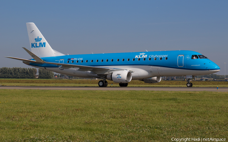 KLM Cityhopper Embraer ERJ-175STD (ERJ-170-200STD) (PH-EXG) | Photo 125332