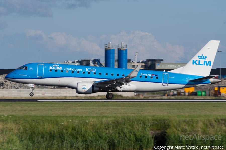 KLM Cityhopper Embraer ERJ-175STD (ERJ-170-200STD) (PH-EXG) | Photo 393883