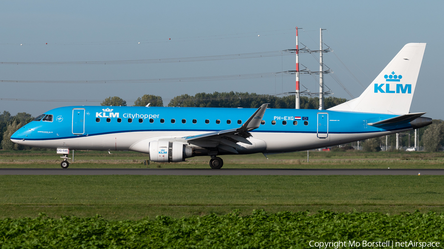 KLM Cityhopper Embraer ERJ-175STD (ERJ-170-200STD) (PH-EXG) | Photo 531877