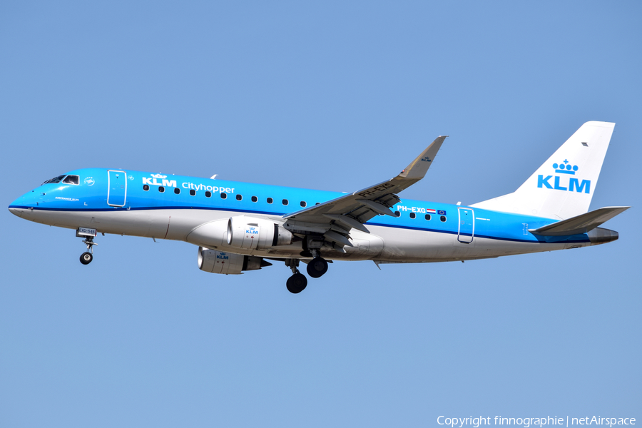 KLM Cityhopper Embraer ERJ-175STD (ERJ-170-200STD) (PH-EXG) | Photo 422477