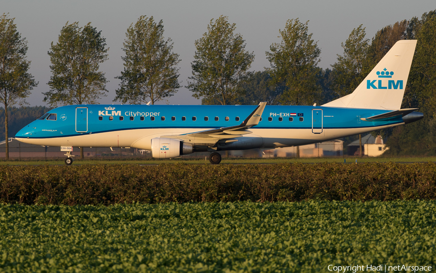 KLM Cityhopper Embraer ERJ-175STD (ERJ-170-200STD) (PH-EXH) | Photo 125286