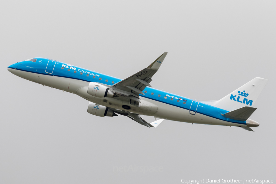 KLM Cityhopper Embraer ERJ-175STD (ERJ-170-200STD) (PH-EXH) | Photo 135944