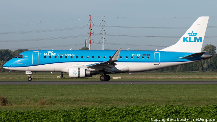 KLM Cityhopper Embraer ERJ-175STD (ERJ-170-200STD) (PH-EXH) | Photo 531819