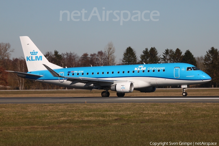 KLM Cityhopper Embraer ERJ-175STD (ERJ-170-200STD) (PH-EXH) | Photo 498421