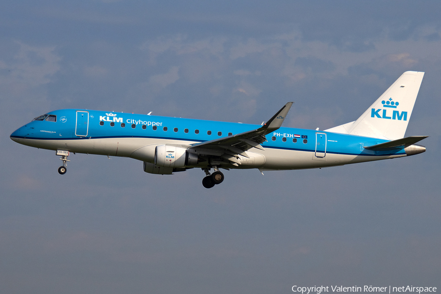 KLM Cityhopper Embraer ERJ-175STD (ERJ-170-200STD) (PH-EXH) | Photo 508716