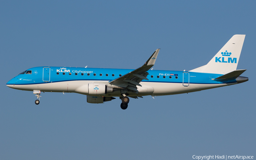 KLM Cityhopper Embraer ERJ-175STD (ERJ-170-200STD) (PH-EXI) | Photo 125321