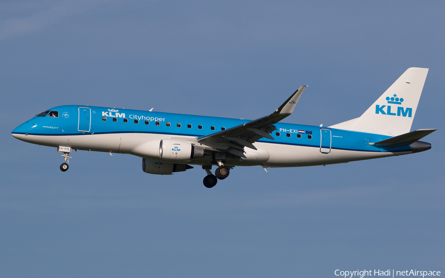 KLM Cityhopper Embraer ERJ-175STD (ERJ-170-200STD) (PH-EXI) | Photo 125355