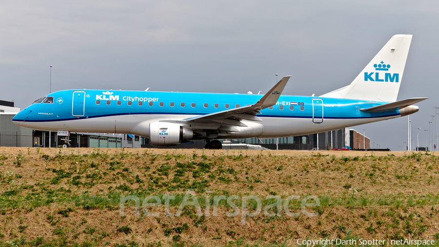 KLM Cityhopper Embraer ERJ-175STD (ERJ-170-200STD) (PH-EXI) | Photo 283323