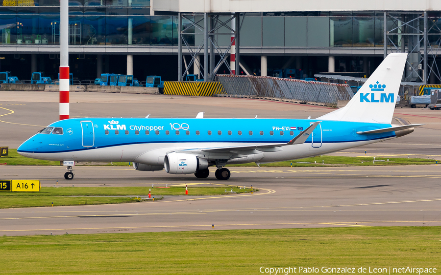 KLM Cityhopper Embraer ERJ-175STD (ERJ-170-200STD) (PH-EXI) | Photo 350474