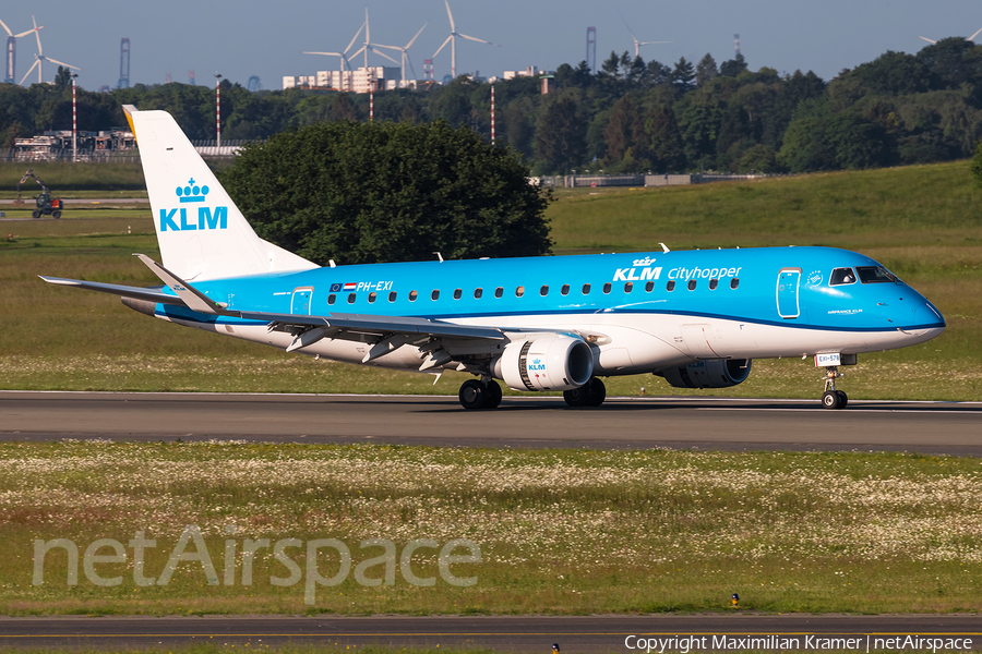 KLM Cityhopper Embraer ERJ-175STD (ERJ-170-200STD) (PH-EXI) | Photo 521647