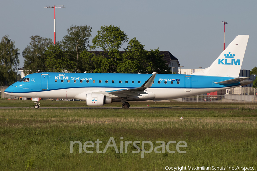 KLM Cityhopper Embraer ERJ-175STD (ERJ-170-200STD) (PH-EXJ) | Photo 247149