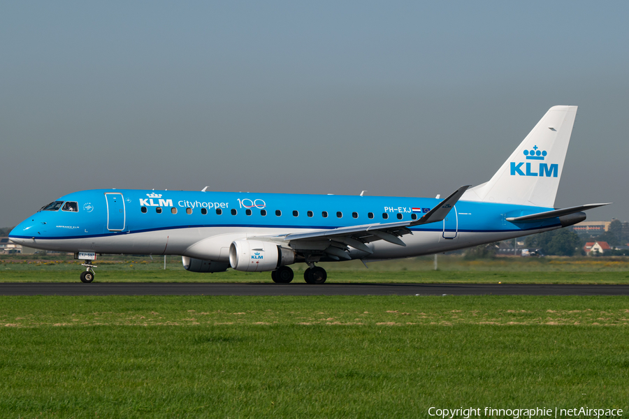 KLM Cityhopper Embraer ERJ-175STD (ERJ-170-200STD) (PH-EXJ) | Photo 424945