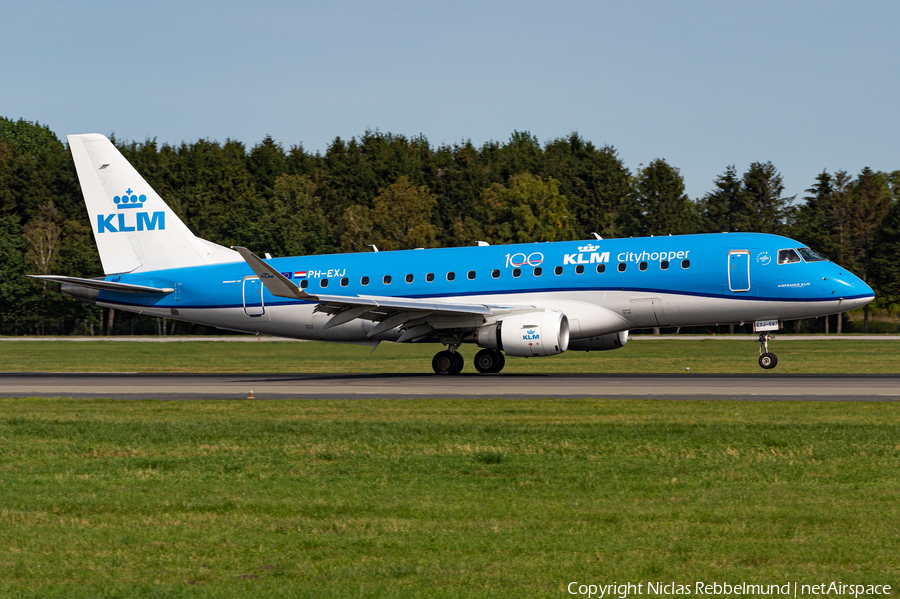 KLM Cityhopper Embraer ERJ-175STD (ERJ-170-200STD) (PH-EXJ) | Photo 402992