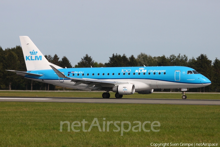 KLM Cityhopper Embraer ERJ-175STD (ERJ-170-200STD) (PH-EXJ) | Photo 403727