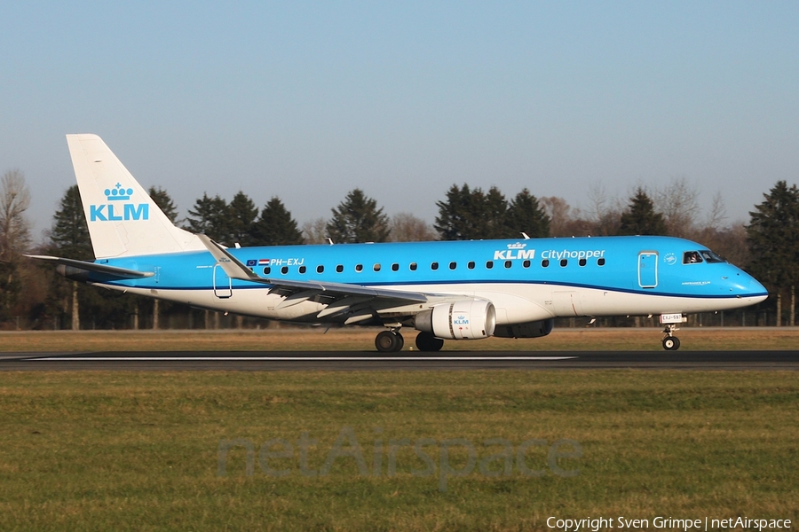 KLM Cityhopper Embraer ERJ-175STD (ERJ-170-200STD) (PH-EXJ) | Photo 667048