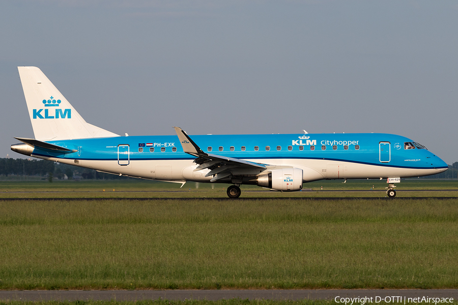 KLM Cityhopper Embraer ERJ-175LR (ERJ-170-200LR) (PH-EXK) | Photo 167555
