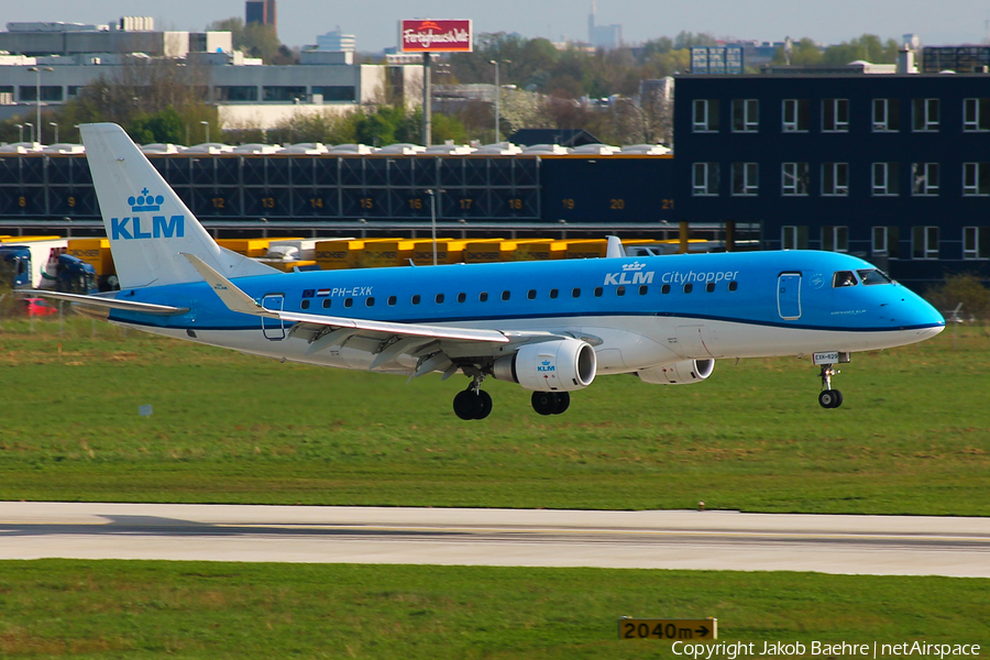 KLM Cityhopper Embraer ERJ-175LR (ERJ-170-200LR) (PH-EXK) | Photo 238509