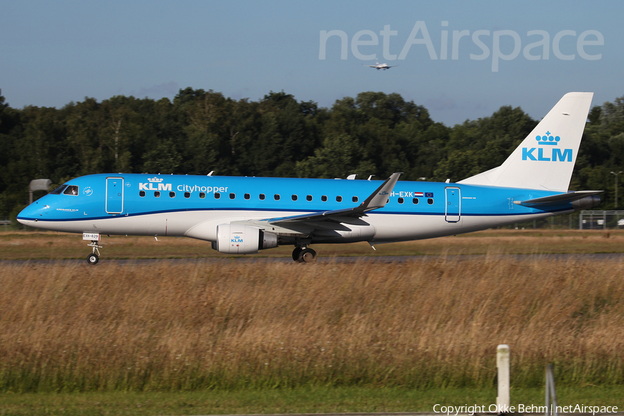 KLM Cityhopper Embraer ERJ-175LR (ERJ-170-200LR) (PH-EXK) | Photo 206623