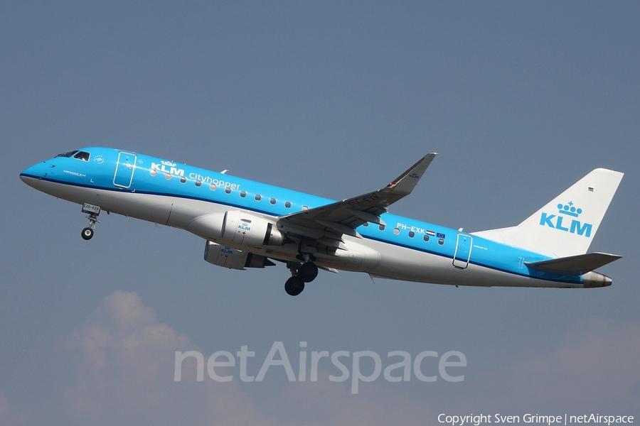 KLM Cityhopper Embraer ERJ-175LR (ERJ-170-200LR) (PH-EXK) | Photo 257913