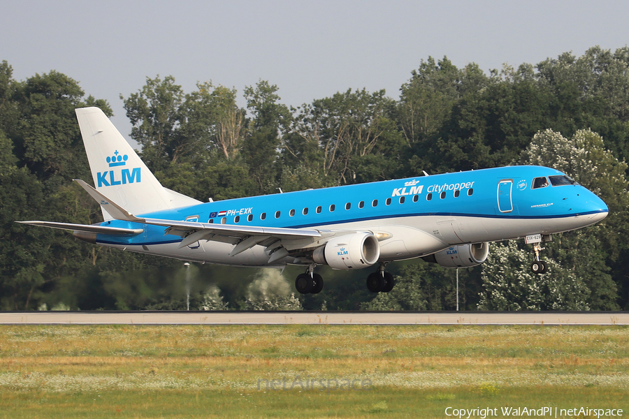 KLM Cityhopper Embraer ERJ-175LR (ERJ-170-200LR) (PH-EXK) | Photo 465588