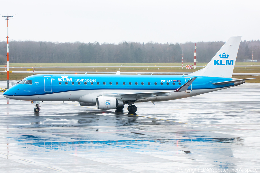 KLM Cityhopper Embraer ERJ-175LR (ERJ-170-200LR) (PH-EXK) | Photo 492722
