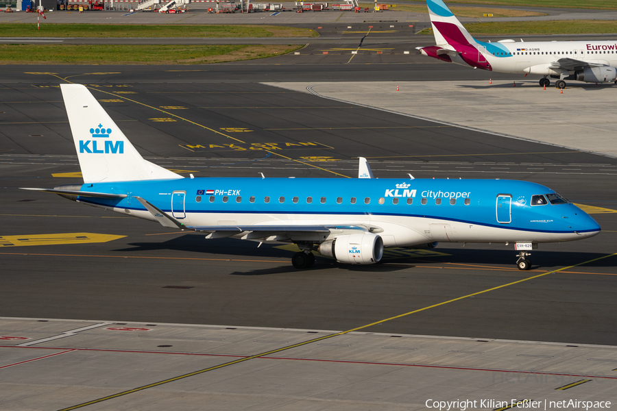 KLM Cityhopper Embraer ERJ-175LR (ERJ-170-200LR) (PH-EXK) | Photo 518745