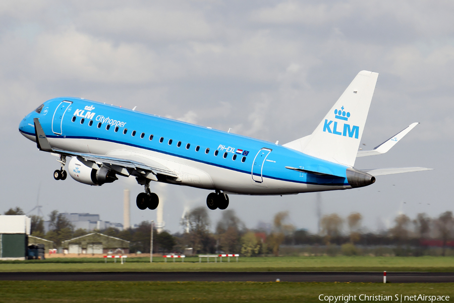 KLM Cityhopper Embraer ERJ-175STD (ERJ-170-200STD) (PH-EXL) | Photo 156090
