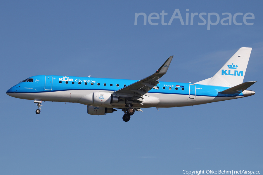 KLM Cityhopper Embraer ERJ-175STD (ERJ-170-200STD) (PH-EXL) | Photo 207814