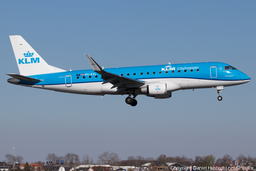 KLM Cityhopper Embraer ERJ-175STD (ERJ-170-200STD) (PH-EXL) | Photo 513083