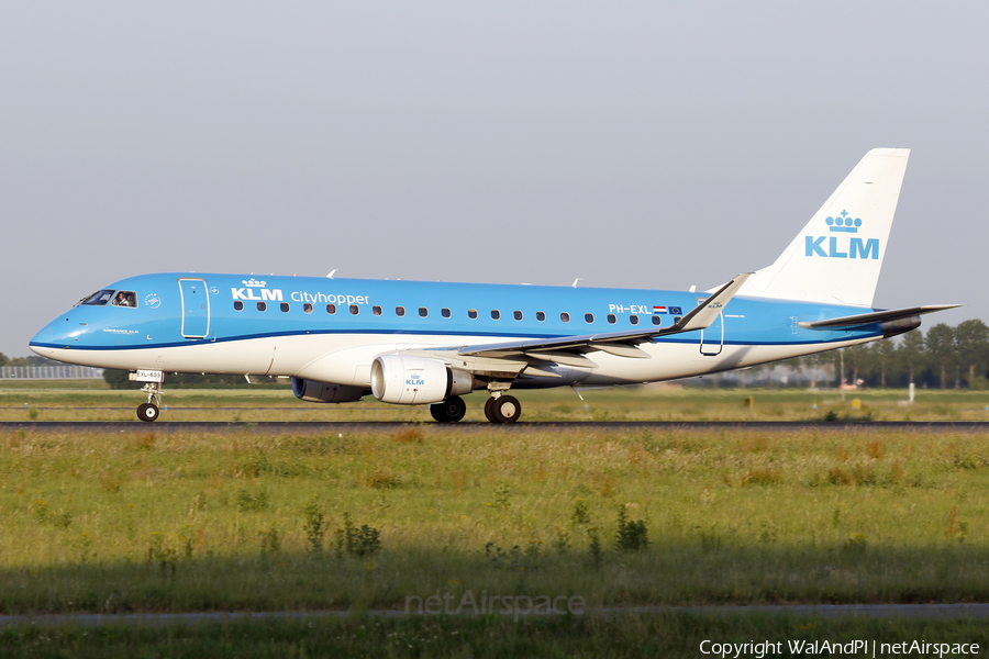 KLM Cityhopper Embraer ERJ-175STD (ERJ-170-200STD) (PH-EXL) | Photo 520661