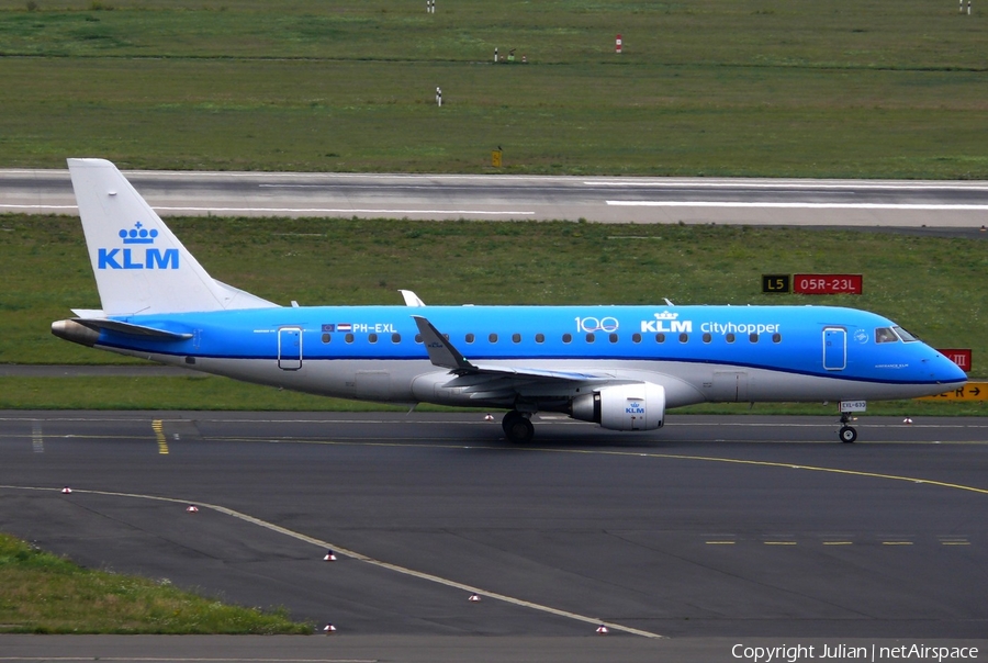 KLM Cityhopper Embraer ERJ-175STD (ERJ-170-200STD) (PH-EXL) | Photo 397125