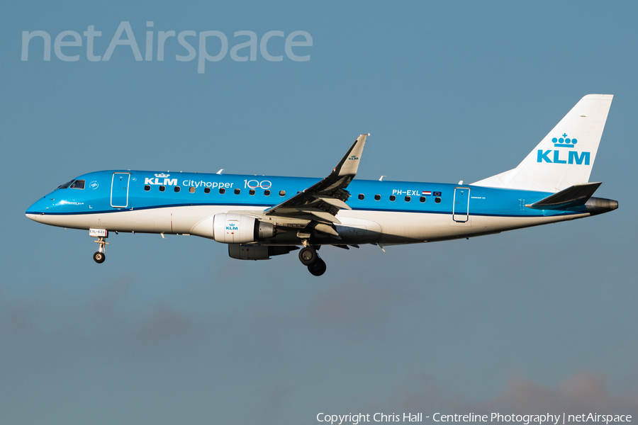 KLM Cityhopper Embraer ERJ-175STD (ERJ-170-200STD) (PH-EXL) | Photo 389431
