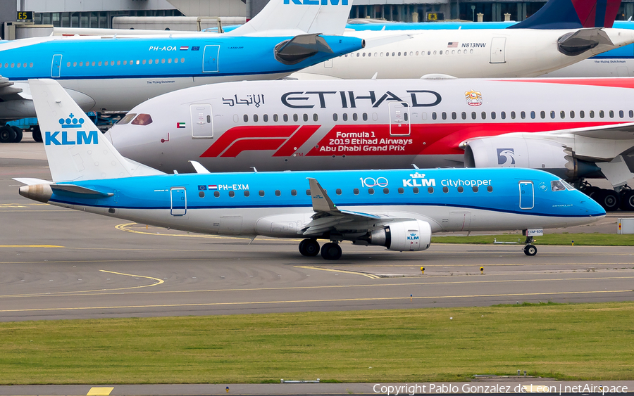 KLM Cityhopper Embraer ERJ-175STD (ERJ-170-200STD) (PH-EXM) | Photo 350265