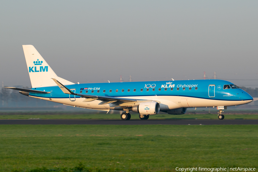 KLM Cityhopper Embraer ERJ-175STD (ERJ-170-200STD) (PH-EXM) | Photo 424862