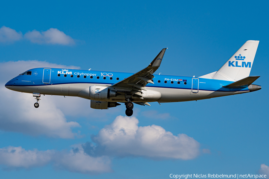 KLM Cityhopper Embraer ERJ-175STD (ERJ-170-200STD) (PH-EXM) | Photo 400948
