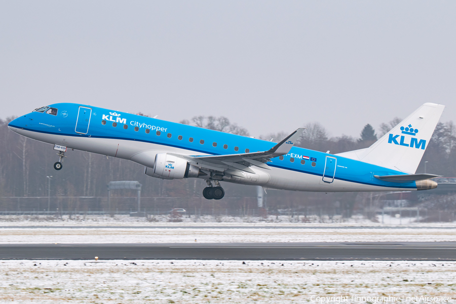 KLM Cityhopper Embraer ERJ-175STD (ERJ-170-200STD) (PH-EXM) | Photo 428381