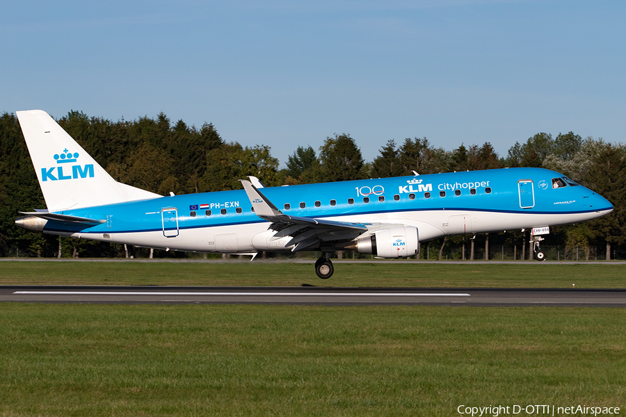 KLM Cityhopper Embraer ERJ-175STD (ERJ-170-200STD) (PH-EXN) | Photo 402798