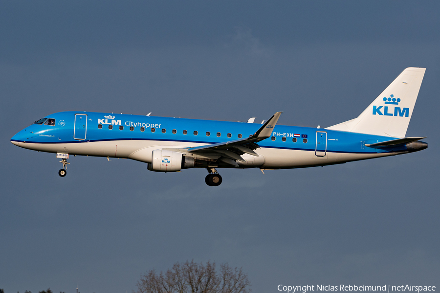 KLM Cityhopper Embraer ERJ-175STD (ERJ-170-200STD) (PH-EXN) | Photo 412323