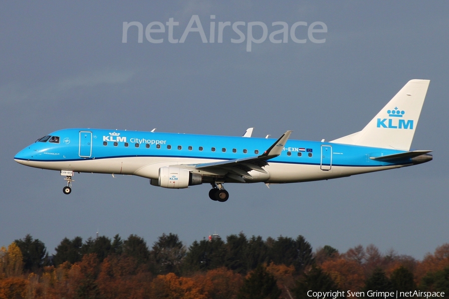KLM Cityhopper Embraer ERJ-175STD (ERJ-170-200STD) (PH-EXN) | Photo 412909