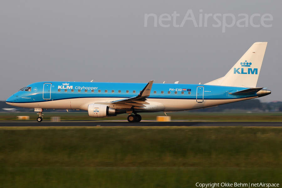 KLM Cityhopper Embraer ERJ-175STD (ERJ-170-200STD) (PH-EXO) | Photo 246036