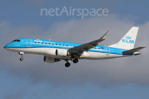 KLM Cityhopper Embraer ERJ-175STD (ERJ-170-200STD) (PH-EXO) at  Hamburg - Fuhlsbuettel (Helmut Schmidt), Germany