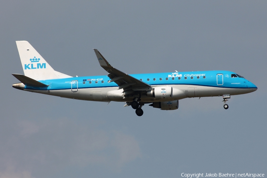KLM Cityhopper Embraer ERJ-175STD (ERJ-170-200STD) (PH-EXP) | Photo 349173