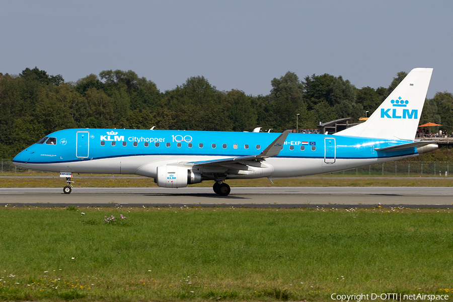 KLM Cityhopper Embraer ERJ-175STD (ERJ-170-200STD) (PH-EXP) | Photo 344434