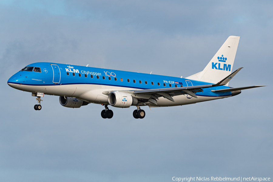 KLM Cityhopper Embraer ERJ-175STD (ERJ-170-200STD) (PH-EXP) | Photo 409247