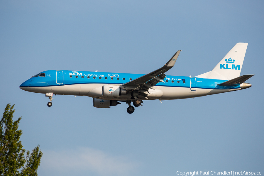 KLM Cityhopper Embraer ERJ-175STD (ERJ-170-200STD) (PH-EXP) | Photo 403656